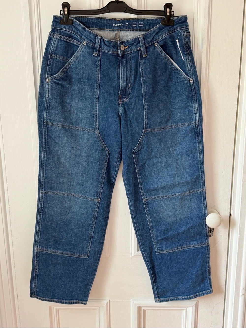 Women’s NWT Old Navy High Rise O.G. Loose Secret Pocket Jeans Size 14 Petite